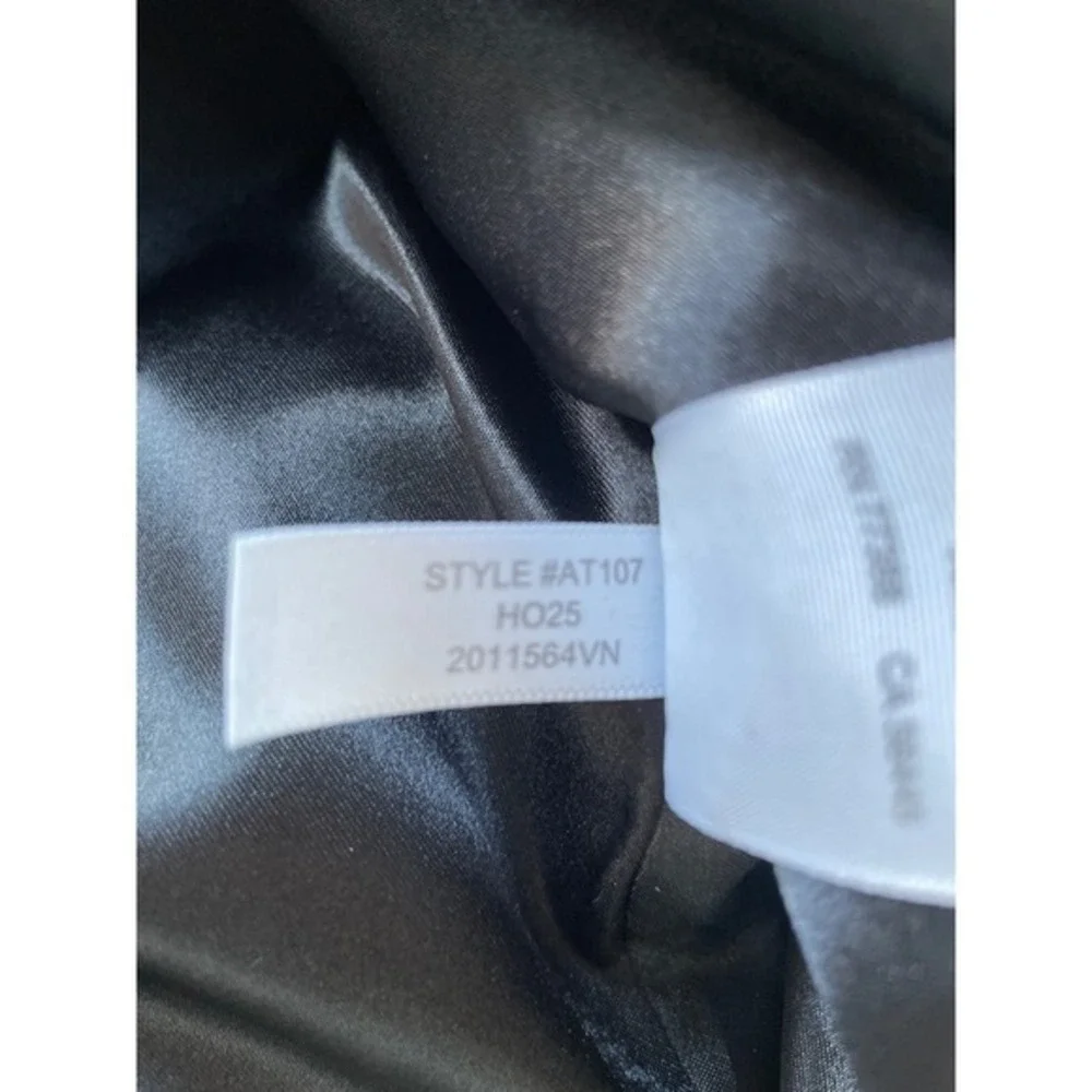 J Crew Wool-blend Lady Day Coat Black Size 10 AT107